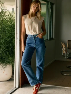 Women Imogene + Willie Denim|The Jeans*augusta natural indigo