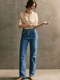 Women Imogene + Willie Denim|The Jeans*augusta natural indigo