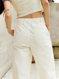 Women Imogene + Willie Pants & Shorts*baker striped trouser in white