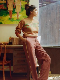 Women Imogene + Willie Pants & Shorts*baker striped trouser in terra