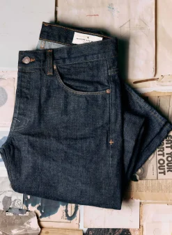 Imogene + Willie Denim*barton broken twill indigo rinse