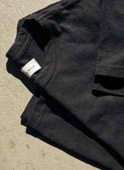 Women Imogene + Willie T-Shirts|Tees & Tanks*black knit midweight crew