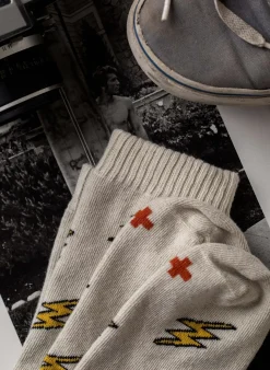 Imogene + Willie Socks*bolt sock in natural