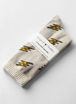 Imogene + Willie Socks*bolt sock in natural