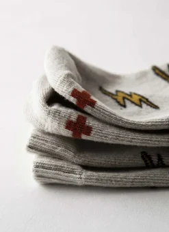 Imogene + Willie Socks*bolt sock in natural
