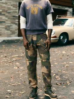 Imogene + Willie Pants & Shorts*camp pant in painted camo