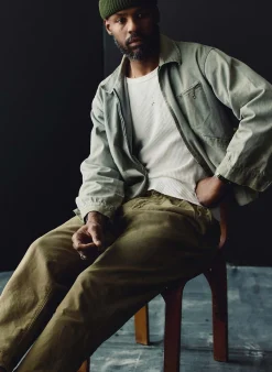 Imogene + Willie Pants & Shorts*campbell pleated chino in field tan