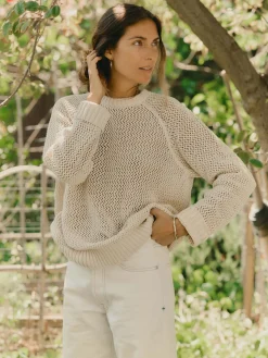 Women Imogene + Willie Knits & Sweaters*cascabel open weave sweater in natural