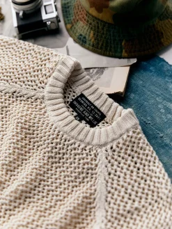 Women Imogene + Willie Knits & Sweaters*cascabel open weave sweater in natural