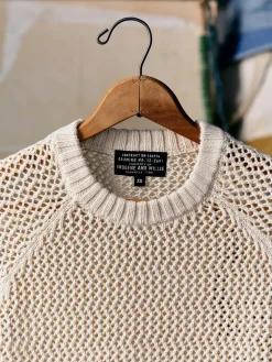 Imogene + Willie Knits & Sweaters*cascabel open weave sweater in natural