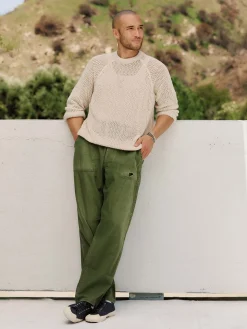 Imogene + Willie Knits & Sweaters*cascabel open weave sweater in natural