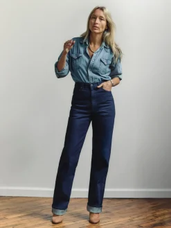 Women Imogene + Willie Denim|The Jeans*catherine slim indigo selvage rinse