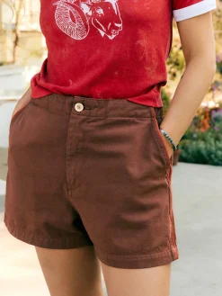 Women Imogene + Willie Pants & Shorts*club short in terracotta