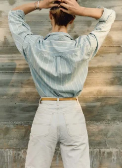 Women Imogene + Willie Shirts*clyde striped denim button up