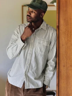 Imogene + Willie Shirts*earl navy stripe