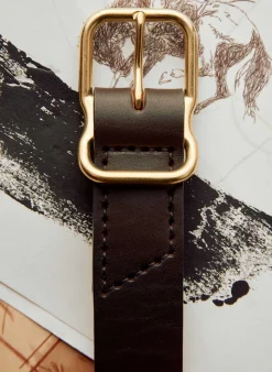 Women Imogene + Willie Accessories|Accessories*Emil Erwin Signature Belt Dark Brown