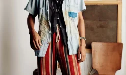Women Imogene + Willie Pants & Shorts*fethiye in hand-loomed coastal stripe