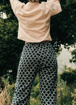 Women Imogene + Willie Pants & Shorts*fethiye in indigo kiji print