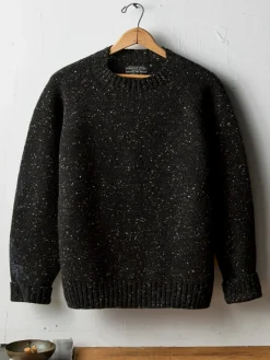 Women Imogene + Willie Knits & Sweaters*galway wool sweater in black nep