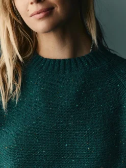 Women Imogene + Willie Knits & Sweaters*galway wool sweater in spruce nep