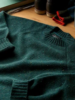 Women Imogene + Willie Knits & Sweaters*galway wool sweater in spruce nep