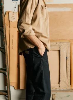 Imogene + Willie Pants & Shorts*hencye canvas workpant in black