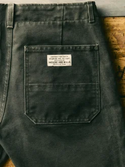 Imogene + Willie Pants & Shorts*hencye canvas workpant in washed slate