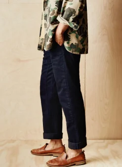 Imogene + Willie Pants & Shorts|Denim*hencye workpant in black indigo