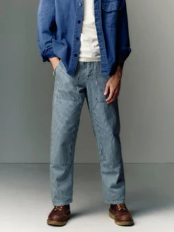 Imogene + Willie Pants & Shorts*hencye workpant in hickory stripe