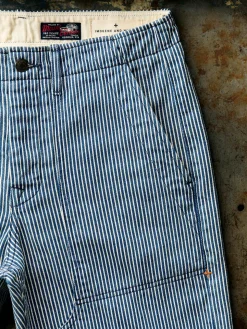 Imogene + Willie Pants & Shorts*hencye workpant in hickory stripe