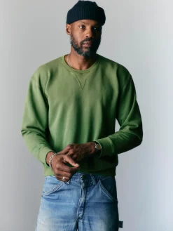 Imogene + Willie Knits & Sweaters*hilts sweatshirt sunfaded green