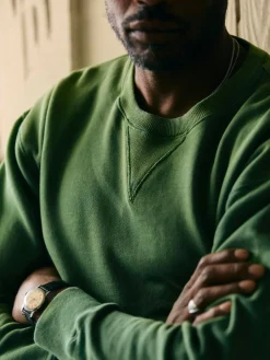 Imogene + Willie Knits & Sweaters*hilts sweatshirt sunfaded green