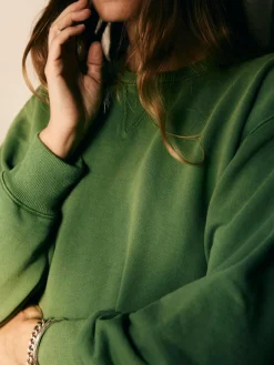 Women Imogene + Willie Knits & Sweaters*hilts sweatshirt sunfaded green