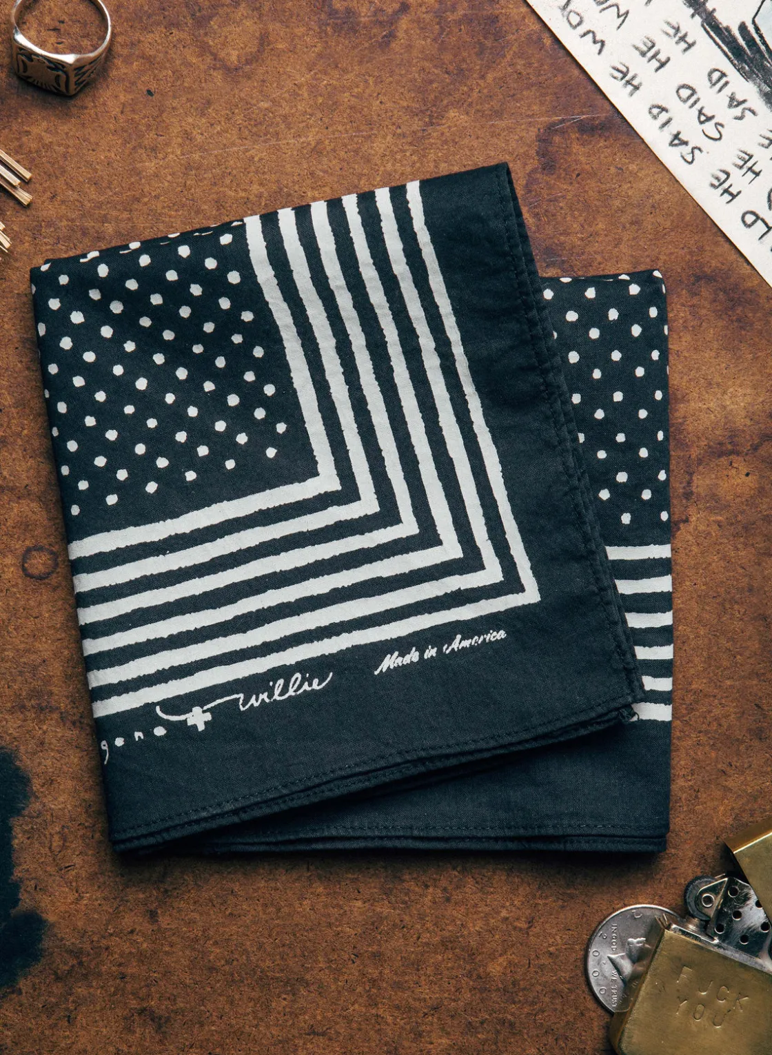 Women Imogene + Willie Bandanas|Accessories*i+w vintage black bandana v2