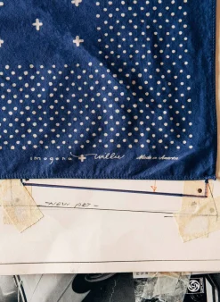 Imogene + Willie Bandanas*i+w vintage blue bandana