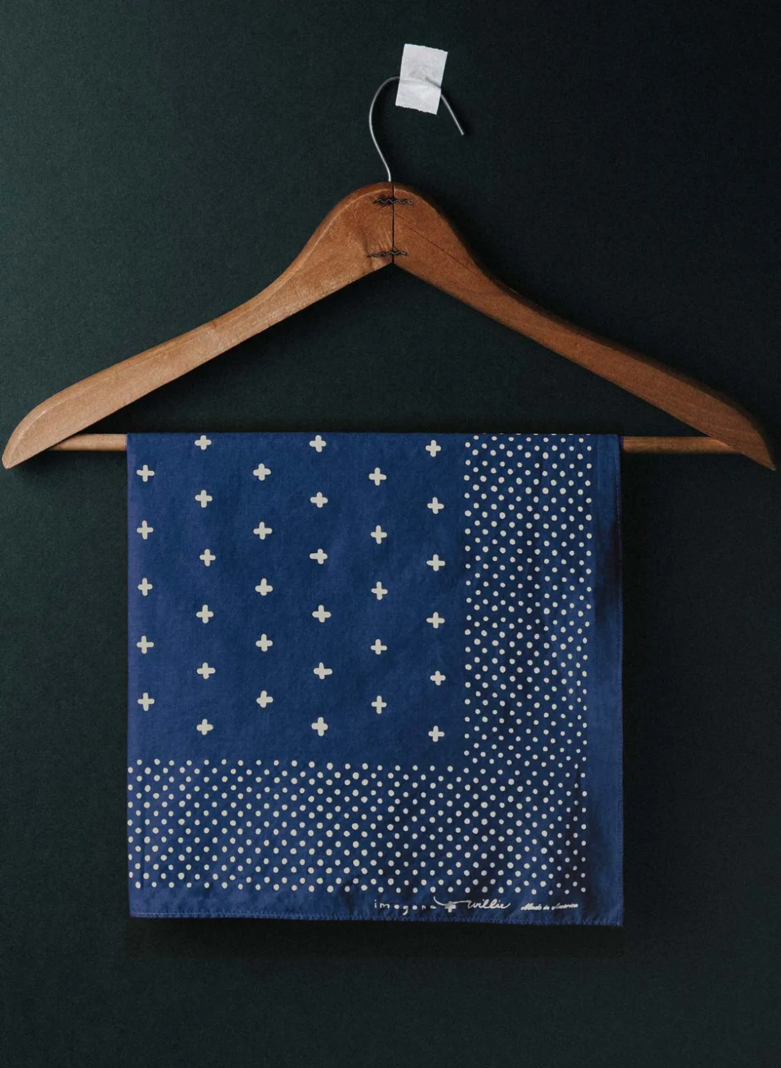 Imogene + Willie Bandanas*i+w vintage blue bandana