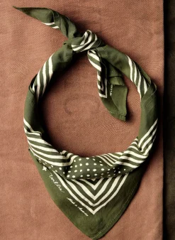 Women Imogene + Willie Bandanas|Accessories*i+w vintage olive bandana v2