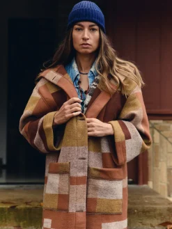 Women Imogene + Willie Jackets*i+w x american woolen blanket coat 02