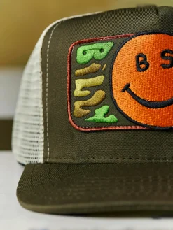 Women Imogene + Willie Hats & Beanies|Accessories*i+w x billy strings "smiley" trucker in olive