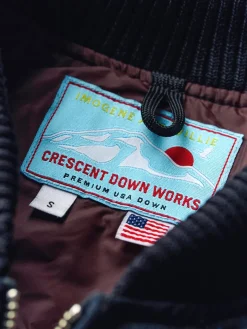 Women Imogene + Willie Jackets|Jackets*i+w x cdw reverse black indigo nep bomber