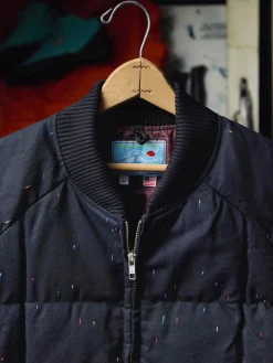 Women Imogene + Willie Jackets|Jackets*i+w x cdw reverse black indigo nep bomber