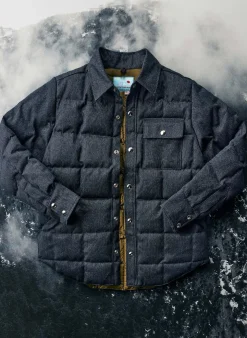 Imogene + Willie Jackets*i+w x crescent down works quilted jaspe jacket