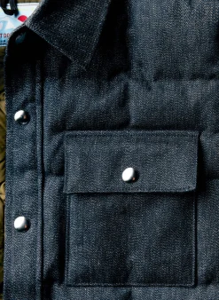 Imogene + Willie Jackets*i+w x crescent down works quilted jaspe jacket