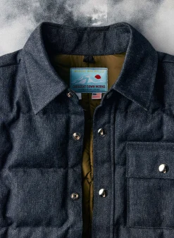 Imogene + Willie Jackets*i+w x crescent down works quilted jaspe jacket