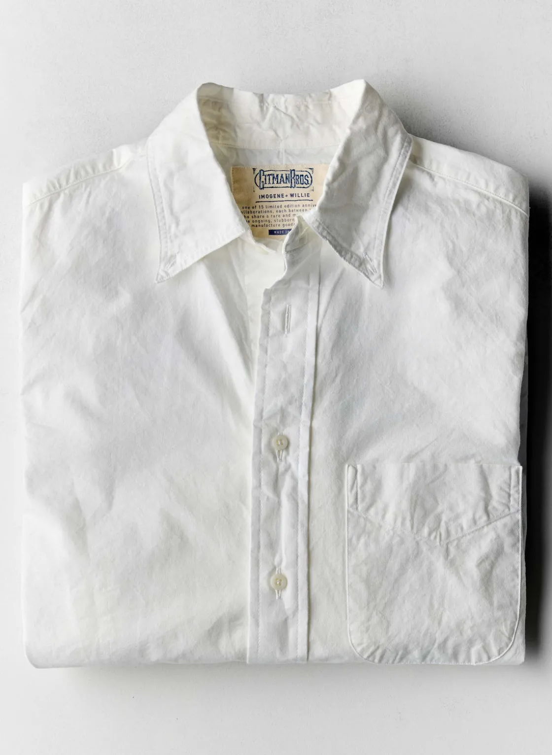 Imogene + Willie Shirts*i+w x Gitman Vintage poplin oxford