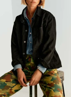 Women Imogene + Willie Jackets*jack jacket in overdyed slate