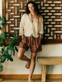 Women Imogene + Willie Pants & Shorts*lagos lounge short in brown