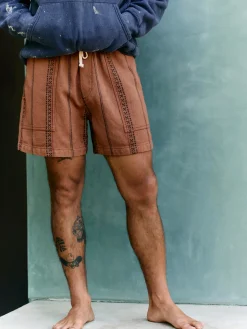 Imogene + Willie Pants & Shorts*lagos lounge short in brown