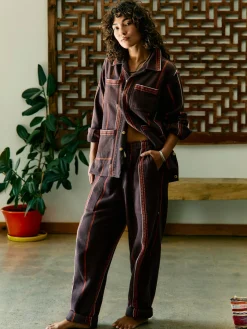 Women Imogene + Willie Jackets*lagos woven border jacket
