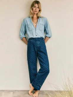 Women Imogene + Willie Denim|The Jeans*logan washed indigo check